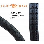 (121010) LLANTA R-28X1 1/2KYLIN BRAND F133 NEGRA