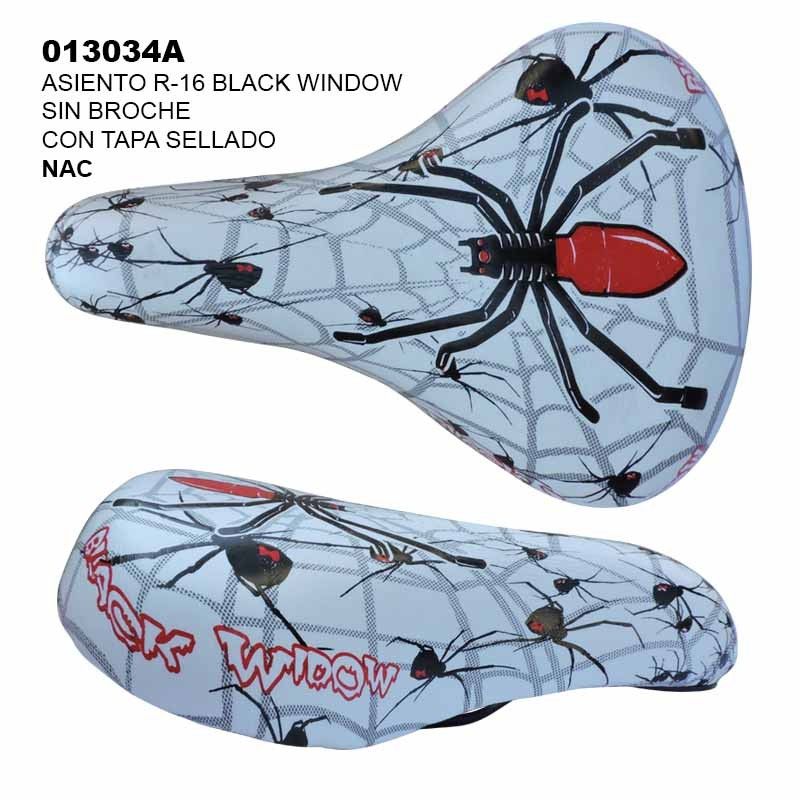 (013034A)ASIENTO R-16 BLACK WIDOW S/B C/T SEL NAC
