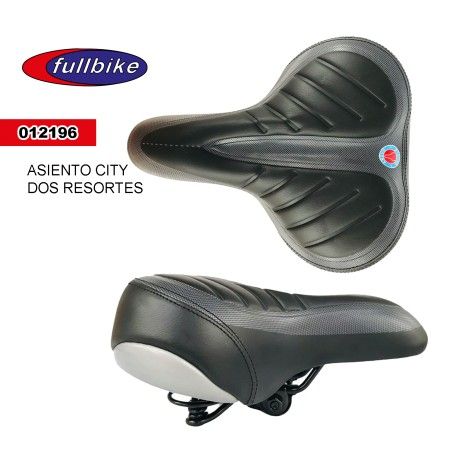 (012196) ASIENTO 2/RTS CITY NEGRO FULLBIKE