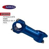 (046088AZ) POTENCIA MTB 02L-9 80MM AZUL