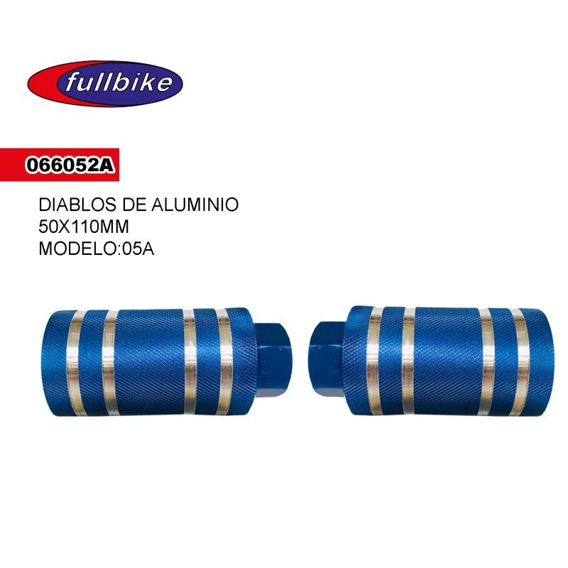 (066052A) DIABLOS ALUMINIO 50X110MM AZUL 05A