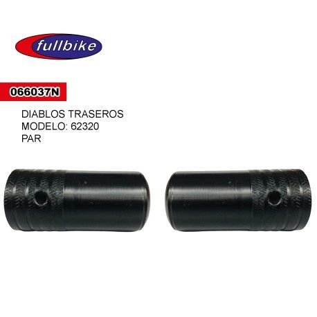 (066037N) DIABLOS DE ACERO 50X110MM NEG  05ST-2 FULLBIKE