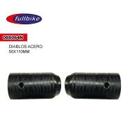 (066064N) DIABLOS DE ACERO 50X110MM CROMADO FULLBIKE