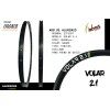 (080801) ARO VOLAR 2.1 RODADA 29*32H COLOR NEGRO PEDO 450GM MODELO VOLAR 2.1 ALEX RIMS
