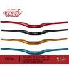 (043200) MANUBRIO ALUMINIO MTB / DOWNHILL DE 800MM DE LARGO, CENTRO DE 35MM, ALTURA DE 25MM. VARIOS COLORES. 600 GR