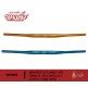 (043202) MANUBRIO ALUMINIO MTB DE 780MM DE LARGO, CENTRO DE 31.8MM, ÁNGULO 5°. VARIOS COLORES. 439GR AMOEBA