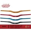 (043203) MANUBRIO ALUMINIO MTB / DOWNHILL DE 800MM DE LARGO, CENTRO DE 31.8MM, ALTURA DE 25MM. VARIOS COLORES. 600 GR