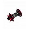 (061000) JUEGO DE MAZAS (TRONADORAS) 32*32 DE ALUMINIO, PARA MTB Y DOWNHILL. PARA EJE PASANTE (M15*110 & M12*148). AMOEBA