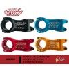 (046200) POTENCIA ALUMINIO MTB PARA CENTRO DE 31.8*28.6 Y EXTENSIÓN DE 60MM. COLORES AMOEBA