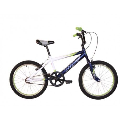 (196030) Bicicleta WOLF Cross R20 1V. Niño Frenos ”V” Acero Azul/Blanco