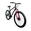 (194110) Bicicleta BENOTTO Montaña BLACK EAGLE R27.5 21V. Hombre FS Frenos Doble Disco Mecanico Aluminio Azul/Rojo