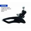 (107075) DESVIADOR CENTRAL 31.8MM 02A CON TORNILLOS DOBLE JALON COLOR NEGRO