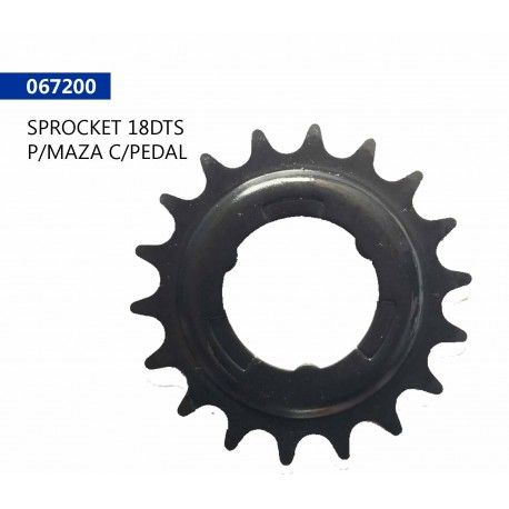 (067200) SPROKECT 18DTS PARA MAZA CONTRA PEDAL PLATINUM-HB