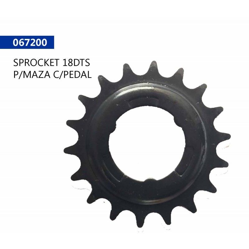 (067200) SPROKECT 18DTS PARA MAZA CONTRA PEDAL PLATINUM-HB