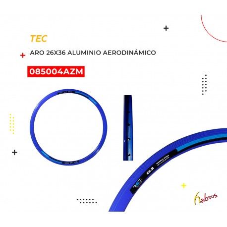(085004AZM) ARO 26X36 012 ALUMINIO AERODINAMICO AZUL MARINO TEC