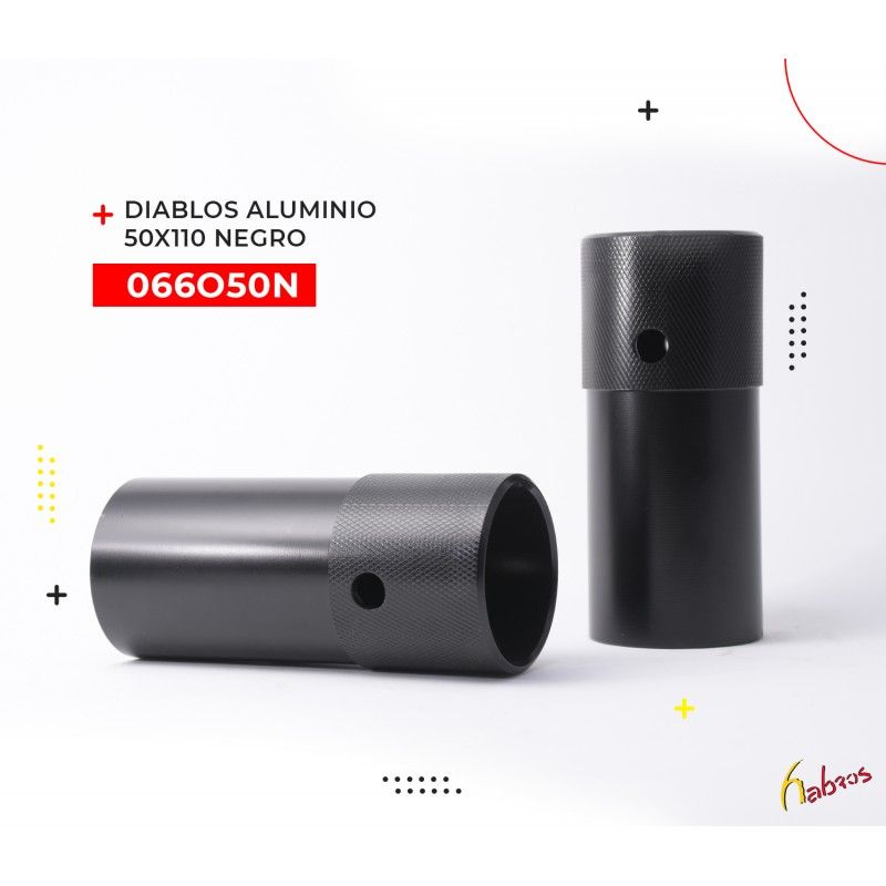 (066050N) DIABLOS ALUMINIO 50X110NEGRO MODELO 05A-1