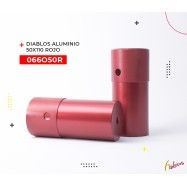 (066050R) DIABLOS ALUMINIO 50X110 ROJO MODELO 05A-1
