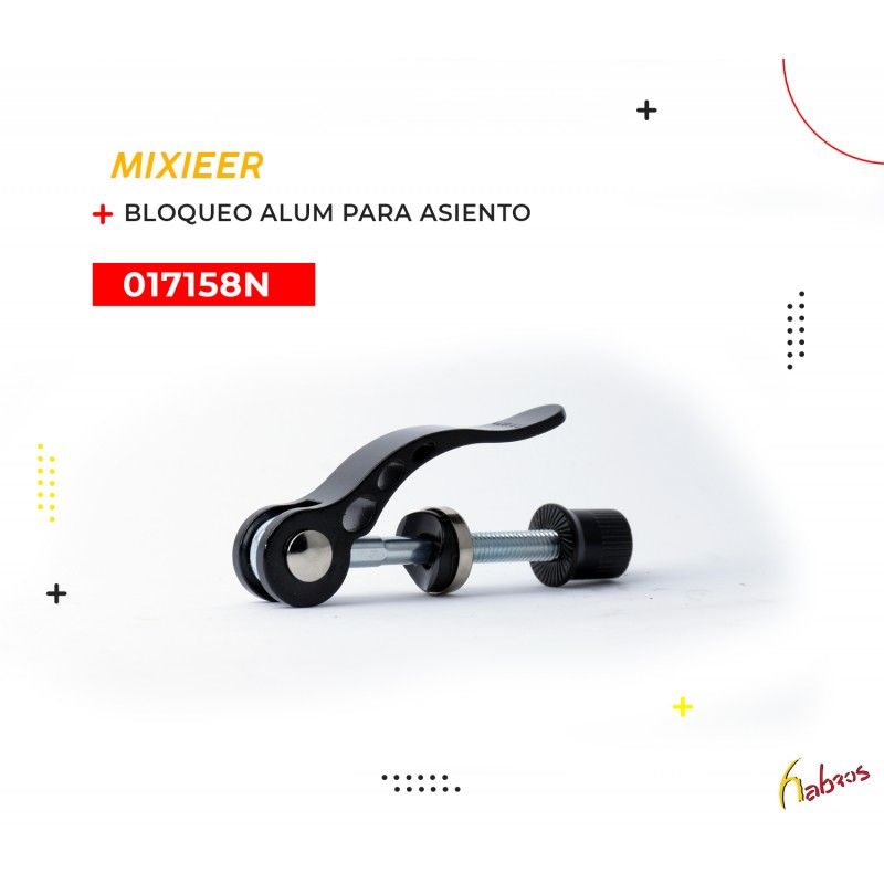 (017158NE) BLOQUEO  PARA POSTE DE ASIENTO ALUMINIO NEGRO MIXIER MODELO : K307