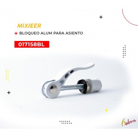 (017158BL) BLOQUEO PARA ASIENTO DE ALUMINIO BLANCO MIXIER K307