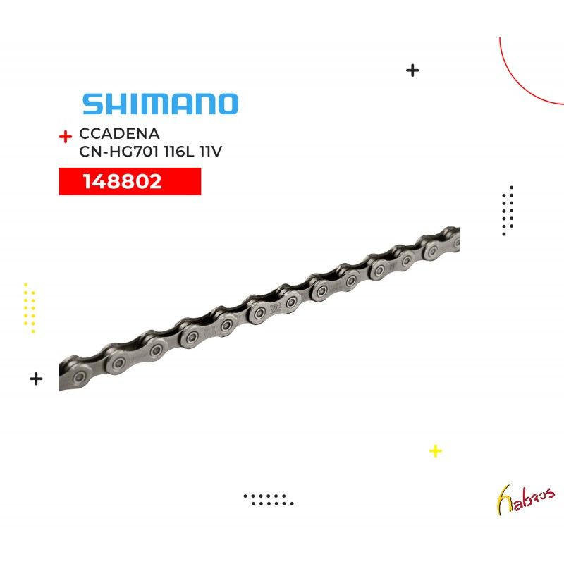 (148802) CADENA CN-HG901 116L 11 VELOCIDADES SHIMANO