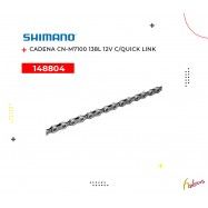 (148804) CADENA CN-M7100 138L 12VELOCIDADES SHMANO