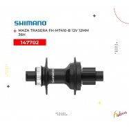 (147702) MAZA TRASERA FH-MT410-B 12V 12MM SHIMANO