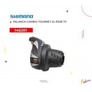 (146201) PALANCAS DE CAMBIO TOURNEY SL-RS36 7VELOCIDADES SHIMANO