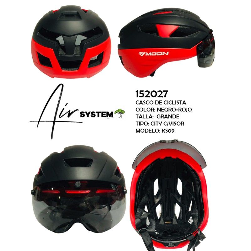 (152027) CASCO PARA CICLISTA MOON