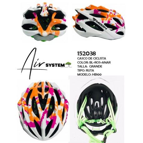 (152038) CASCO DE CICLISTA MOON