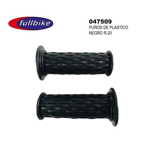 (047509) PUÑOS PLASTICO R/16,20 NEGRO  Mod: 248  FULLBIKE