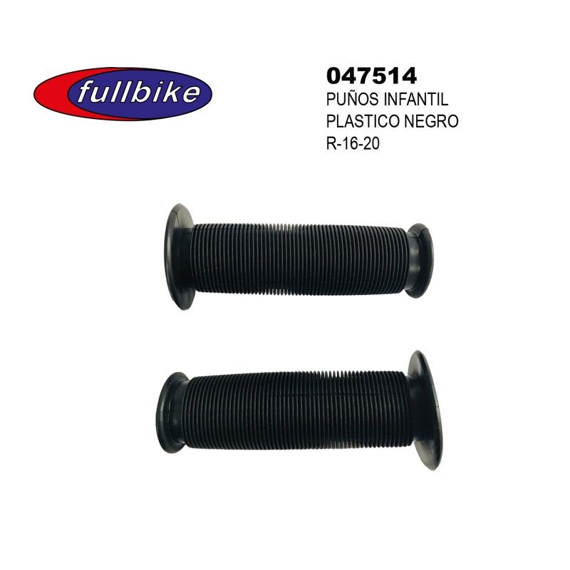 (047514) PUÑOS PLASTICO R-20/16 NEGRO Mod: JK107