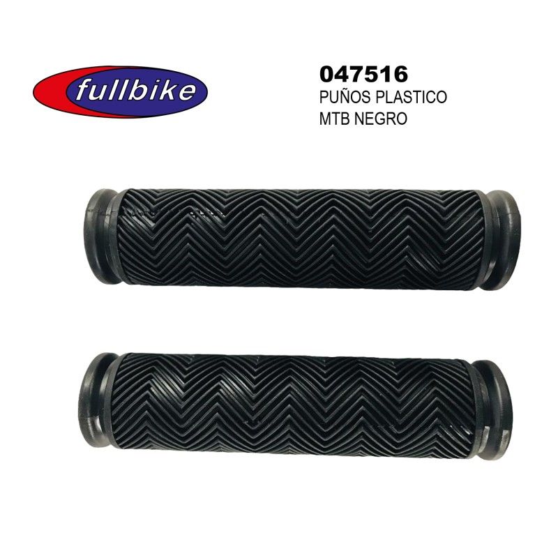 (047516) PUÑOS MTB PLASTICO NEGRO Mod: JK102