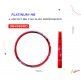 (084989RO) ARO 26X36HX14G ALUMINIO AERODINAMICO D/PARED ROJO PLATINUM-HB5