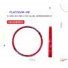 (084989RO) ARO 26X36HX14G ALUMINIO AERODINAMICO D/PARED ROJO PLATINUM-HB5
