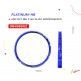 (084989AZ) ARO 26X36HX14G ALUMINIO AERODINAMICO D/PARED AZUL PLATINUM-HB5
