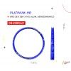 (084989AZ) ARO 26X36HX14G ALUMINIO AERODINAMICO D/PARED AZUL PLATINUM-HB5