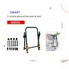 (163019) PORTA BICICLETAS MAX 35KGS YT-8048-3C-BK