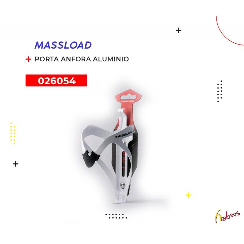 (026054) PORTA ANFORA ALUMINIO MASSLOAD BLANCO CL-080L