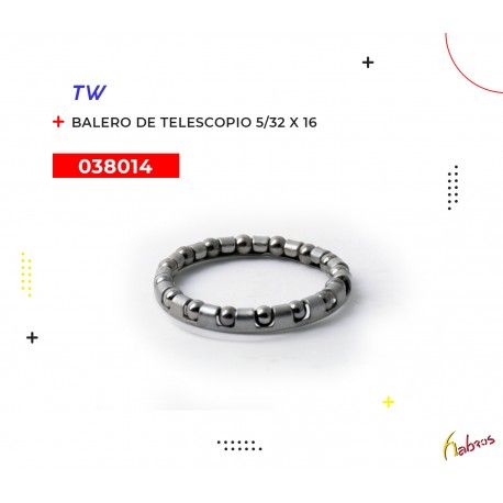 (038014) BALEROS DE TELESCOPIO 5/32X16 TAIWAN