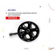 (101052A) MULTIPLICACION 40DX152mm  100FG, PLASTICO EJE
