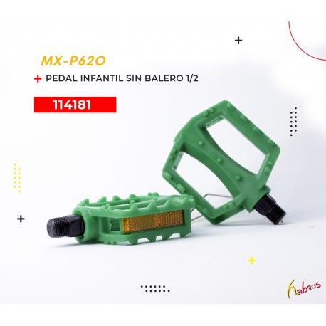 (114181) PEDAL INFANTIL MIXIEER 620 S/BALA 1/2 VERDE