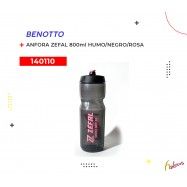 (140110) ANFORA ZEFAL 800ml HUMO/NEGRO/ROSA 1537