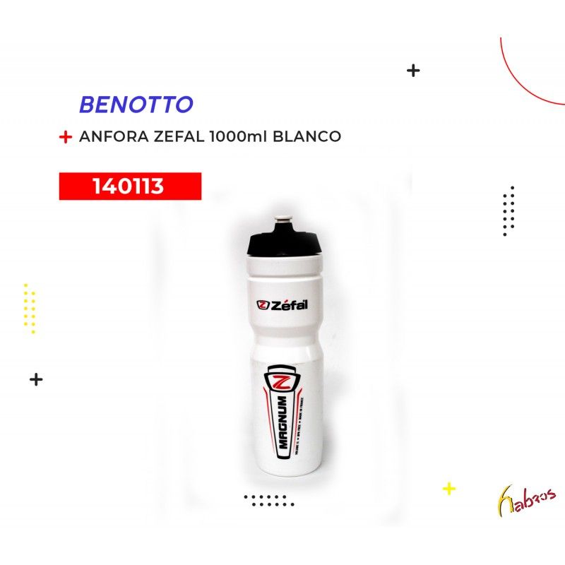 (140113) ANFORA ZEFAL 1000ml BLANCO 164C