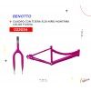 (023034) CUADRO/TIJERA R20 NIÑA MONTAÑA FUCSIA