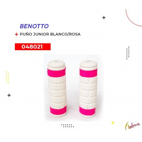 (048021) PUÑO  JUNIOR BLANCO/ROSA ( PAR )