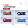 (046202) POTENCIA MTB 31.8/28.6X80 AMOEBA COLOR AZUL/ROJO/NEGRO/DORADO