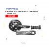 (102335) MULTIPLICACION  28/38T CLAW-551-TT 175m 11V PROWHEEL