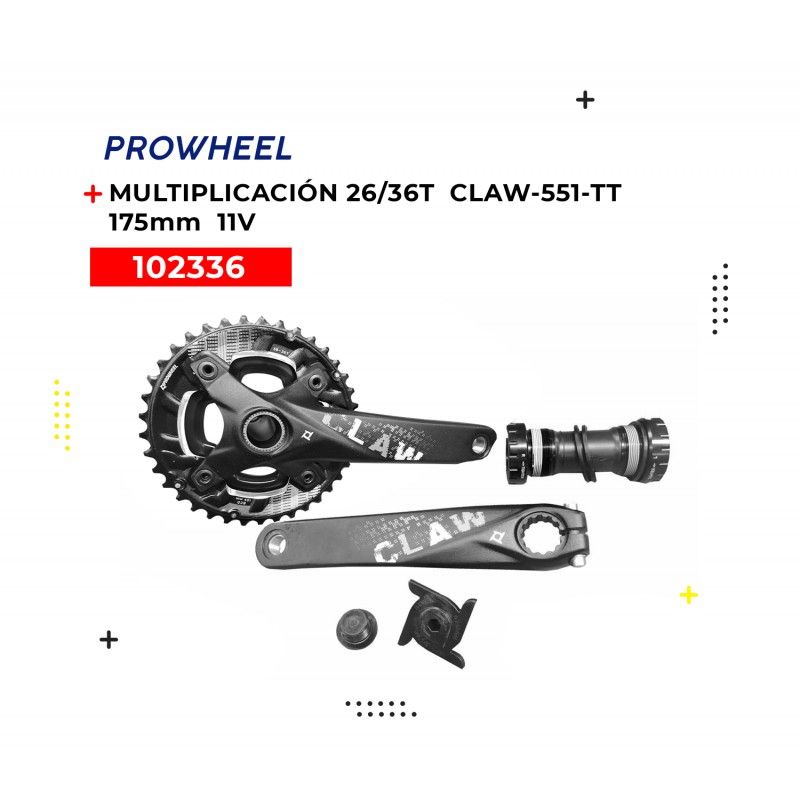 (102336) MULTIPLICACION 26/36T CLAW-551-TT 175m 11V PROWHEEL