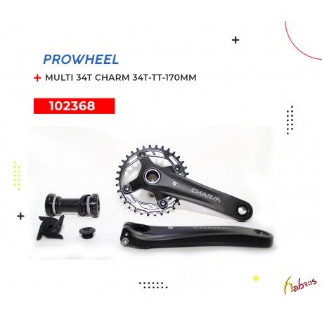 (102368) MULTIPLICACION 34T CHARM-34T-TT 170MM PROWHEEL
