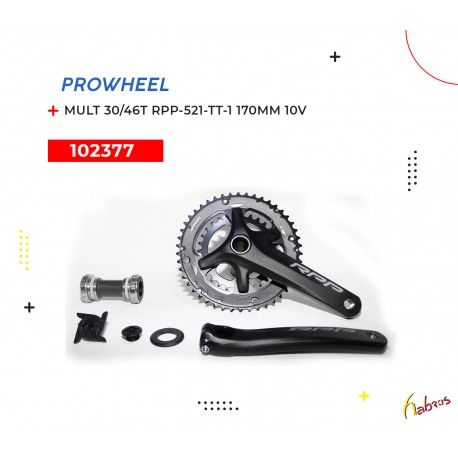 (102377) MULTIPLICACION 30/46T RPP521-TT170M 10V PROWHEEL